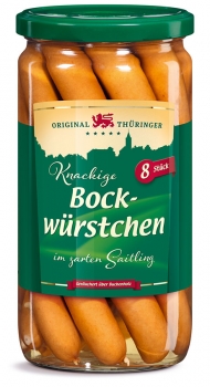ORIGINAL THÜRINGER Knackige Bockwürstchen 8x 40g