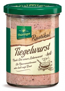 EWU Thüringer Rustikal Tiegelwurst hell 1x 300g