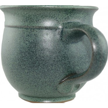 Kaffeetasse Keramik 400ml grün