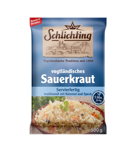 servierfertiges vogtlaendisches Sauerkraut