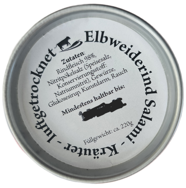 Hereford Kräuter Salami Hülse