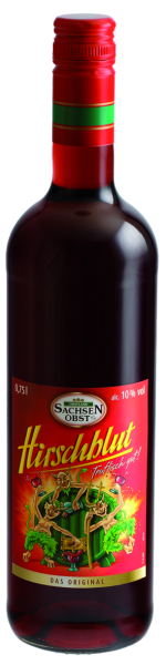 Hirschblut Sachsenobst Wein